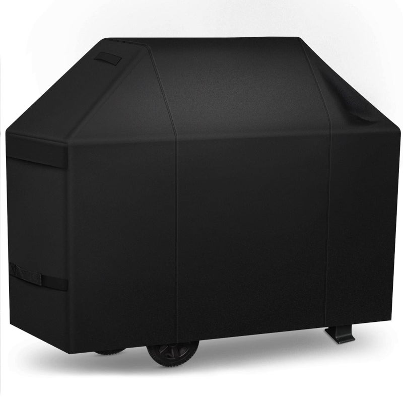 iCOVER Grill Cover 55 inch, BBQ Grill Cover for Outdoor Grill, 600D Heavy Duty Waterproof BBQ Cover, Anti-UV and Rip-Proof Barbecue Cover, Gas Grill Cover for Weber, Char-Broil, Nexgrill, etc - Image 1